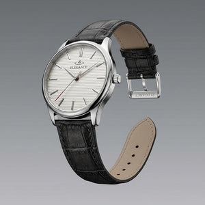 Nautilus Slate Grey Embossed Leather - View 3