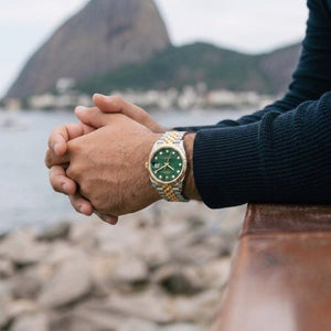 Datejust — Two-Tone Emerald Monogram - View 4