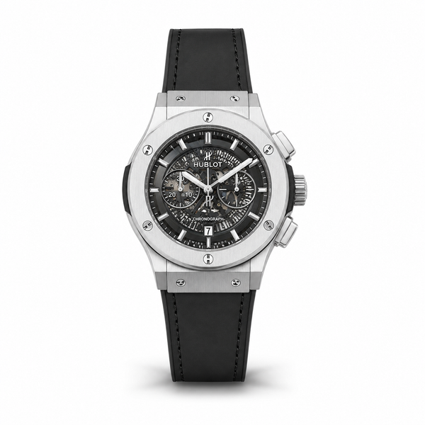 Aerofusion Chrono — Black Grey Skeleton