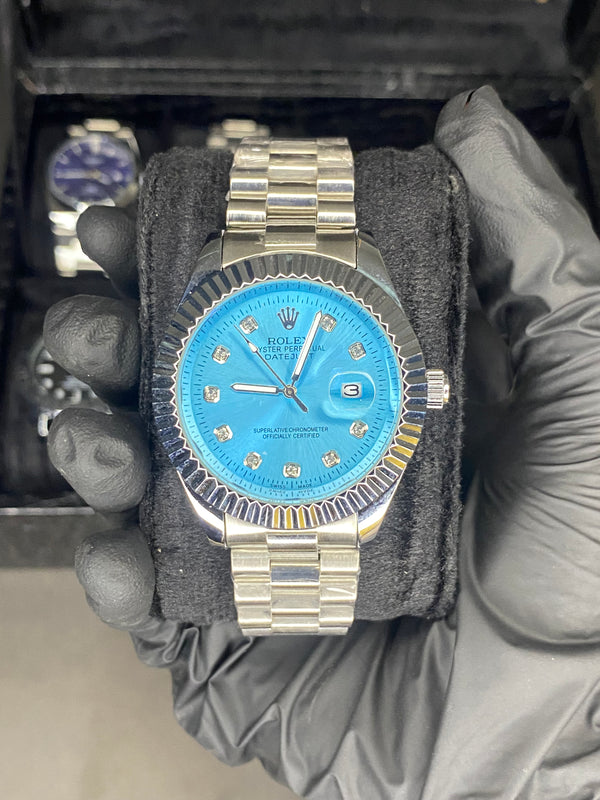 Datejust — Ice Blue Diamond Dial - alternate view