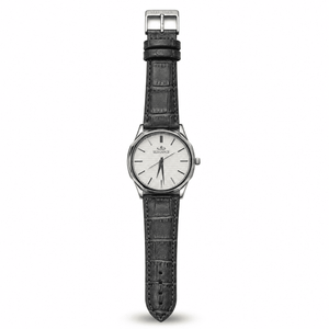 Nautilus Slate Grey Embossed Leather - View 1