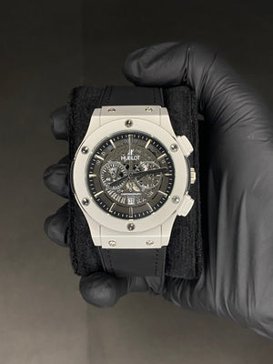 Aerofusion Chrono — Black Grey Skeleton - View 2