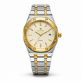 Diamond Blue Royal Oak Two-Tone Edition (White Tapisserie Dial)