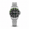 Rolex GMT-Master II "Sprite" (Destro / Left-Handed Green & Black Bezel)