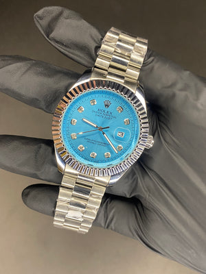 Datejust — Ice Blue Diamond Dial - View 5