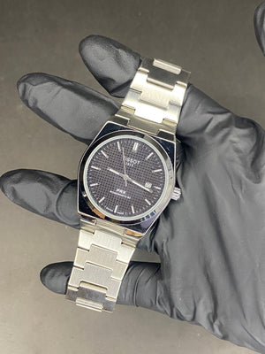 Textured PRX — Black Tissot & Steel - View 5