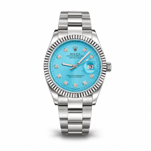Datejust — Ice Blue Diamond Dial - View 1