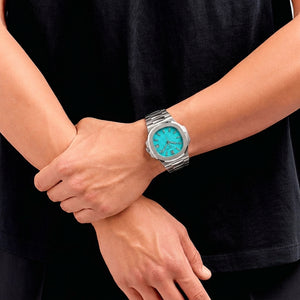 Nautilus — Tiffany Blue & Steel - View 4