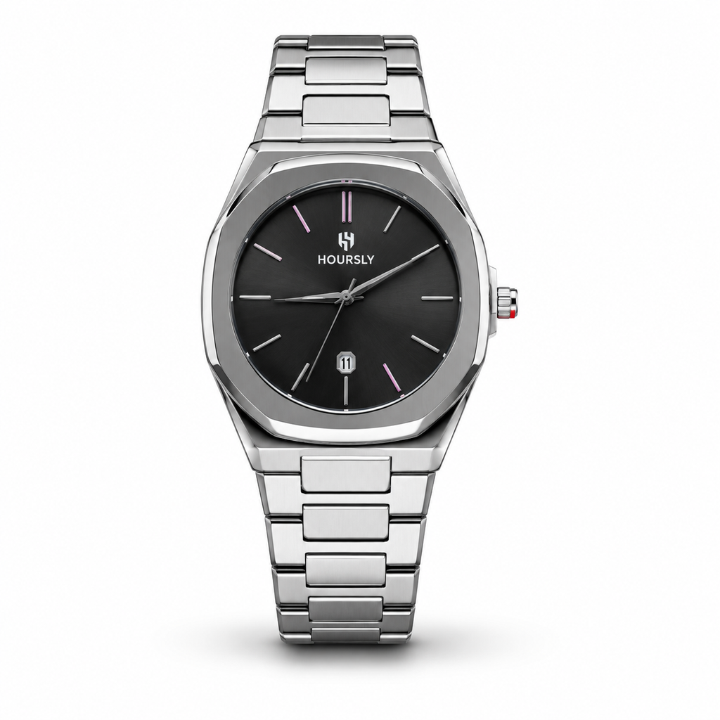 Hoursly Nautilus Classic Charcoal Steel Edition
