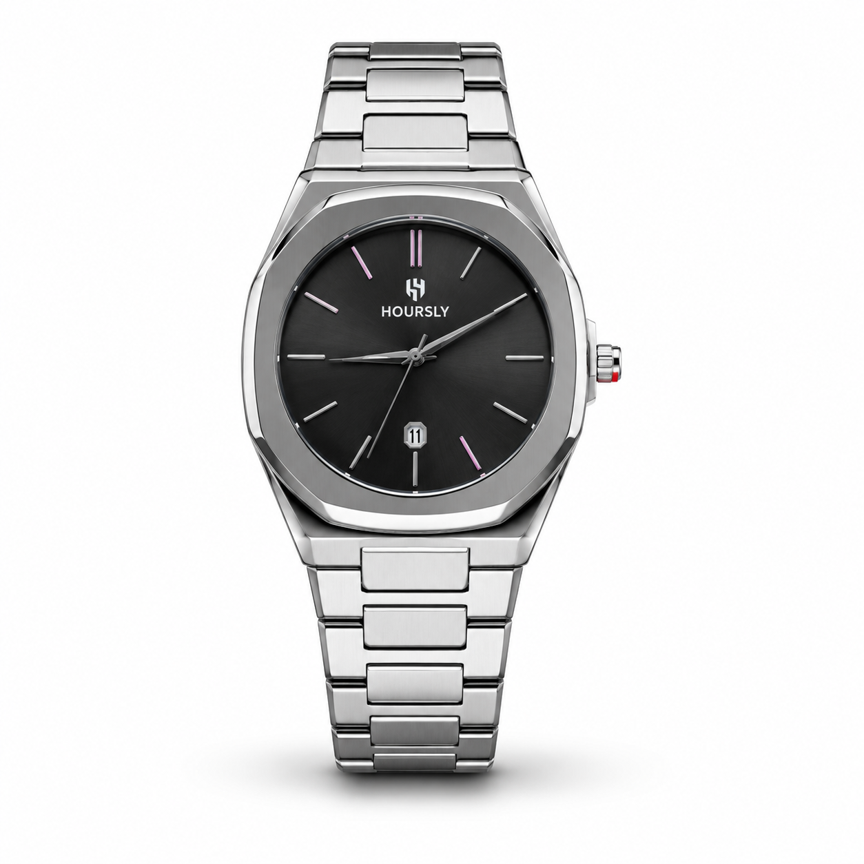 Hoursly Nautilus Classic Charcoal Steel Edition