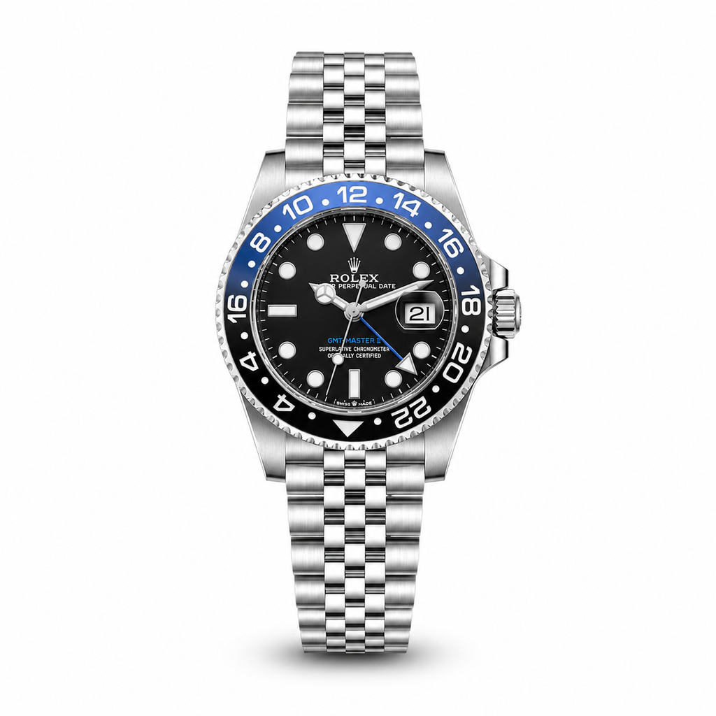 Rolex GMT-Master II "Batman" (Blue & Black Bezel / Jubilee Bracelet)